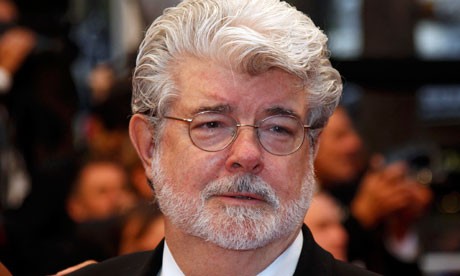Film director George Lucas at the 65th Cannes Film Festival